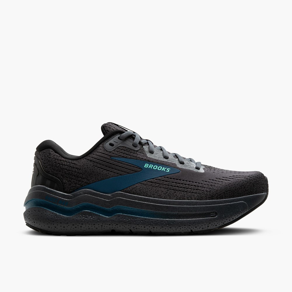 Chaussures Running Route Brooks Ghost Max 2 Bleu Homme | AUM-1455537